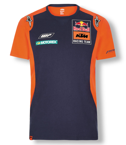 KTM Official Teamline T-shirt Navy/Orange