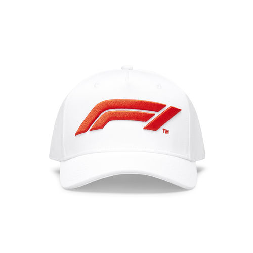 Formula 1 Large Logo Baseball Cap White