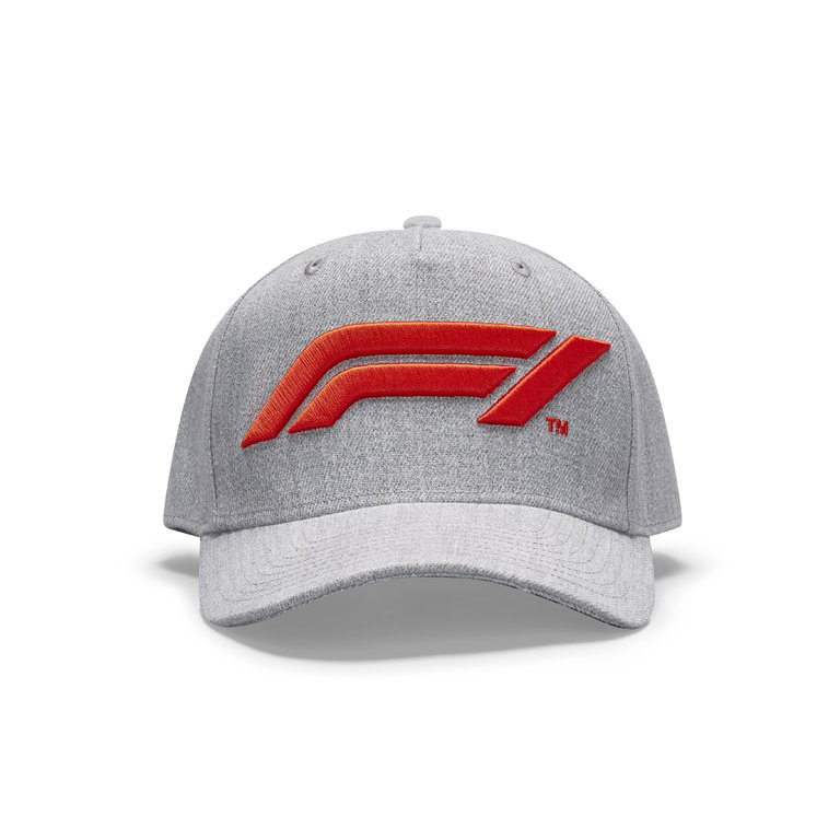 Formula 1 Large Logo Baseball Cap Grey