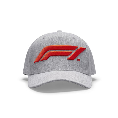 Formula 1 Large Logo Baseball Cap Grey