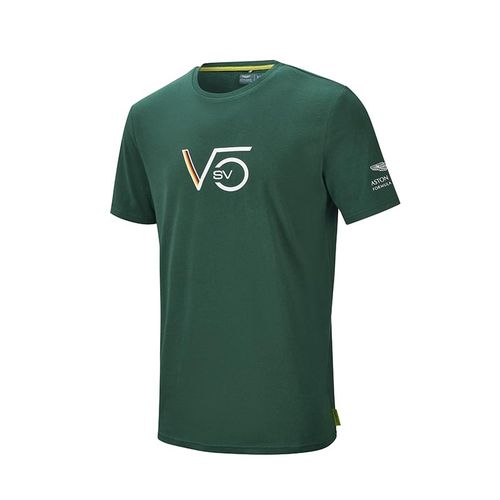 Aston Martin F1 Sebastian Vettel T-shirt Green
