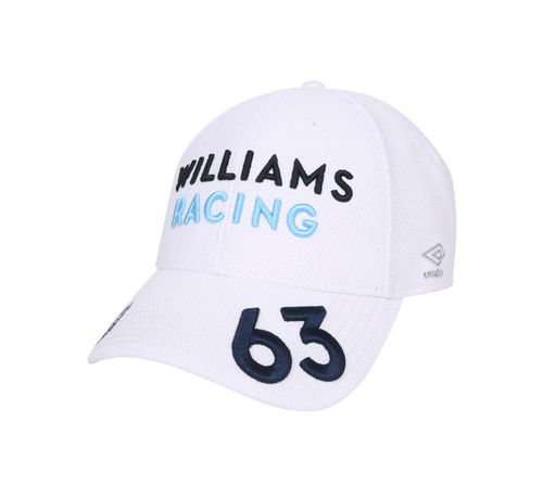 Williams Racing George Russell Signature 63 Cap White