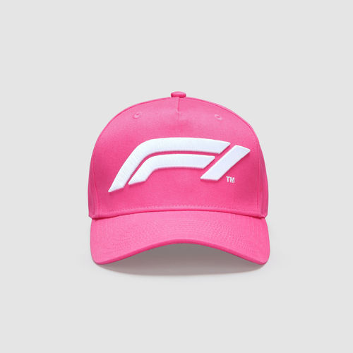 F1 Large Logo Cap Bright Pink