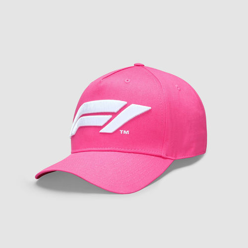 F1 Large Logo Cap Bright Pink